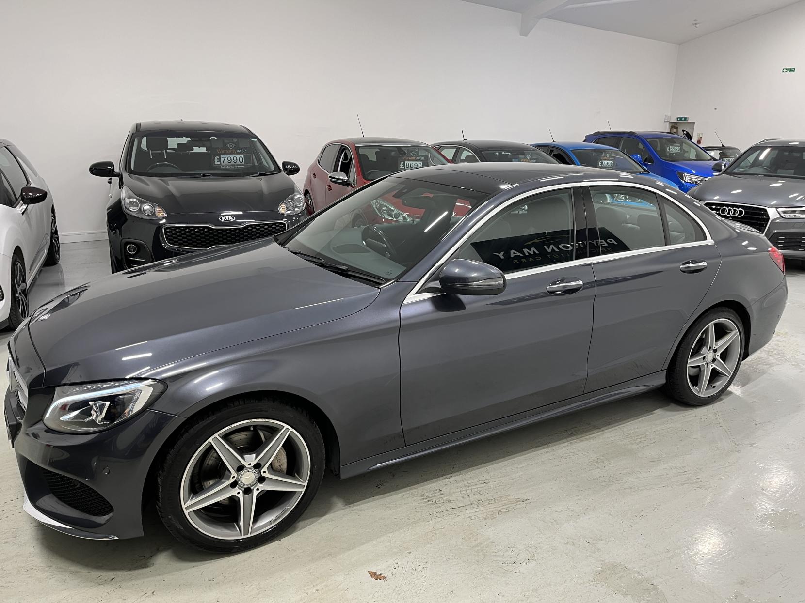 Mercedes-Benz C Class 1.6 C200d AMG Line (Premium) Saloon 4dr Diesel G-Tronic+ Euro 6 (s/s) (136 ps)