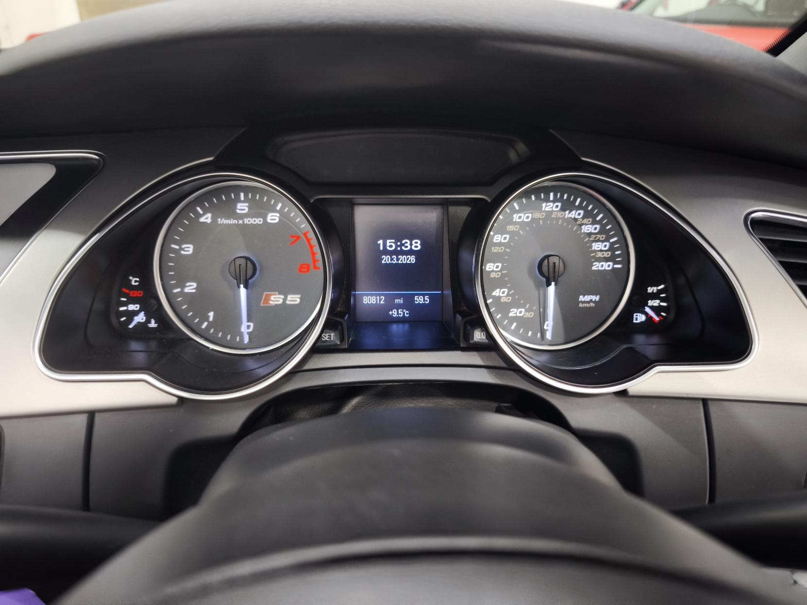 Audi S5 3.0 TFSI V6 Cabriolet 2dr Petrol S Tronic quattro Euro 5 (333 ps)